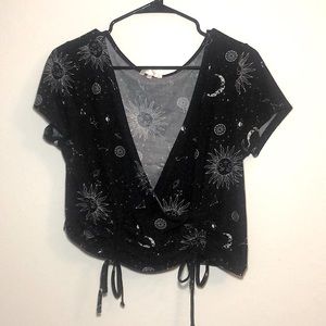 Riley & James Celestial Crop Top